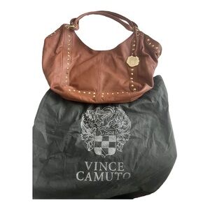 Vince Camuto Pebbled Leather Hobo Style  Purse